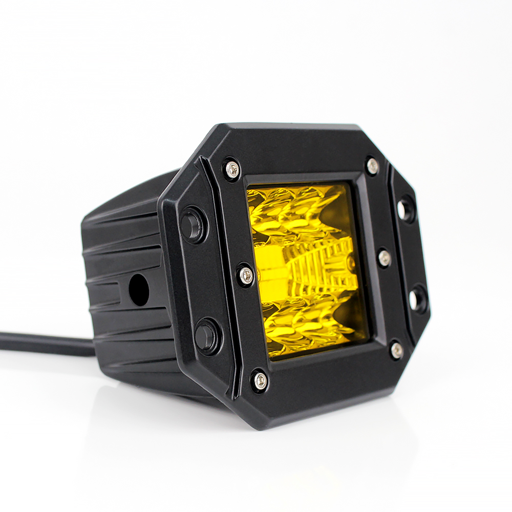Hot Selling 48W LED Light Yellow 4.8 inch Led Bulb for Truck Off-road Vehicle