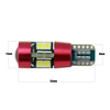 19 SMD3030 T10 Canbus With lens Auto Indicator Light 7 Colors Optional Signal Light