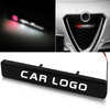 White Vehicle LED Logo Lamp For Grille Bonnet Atmosphere Light