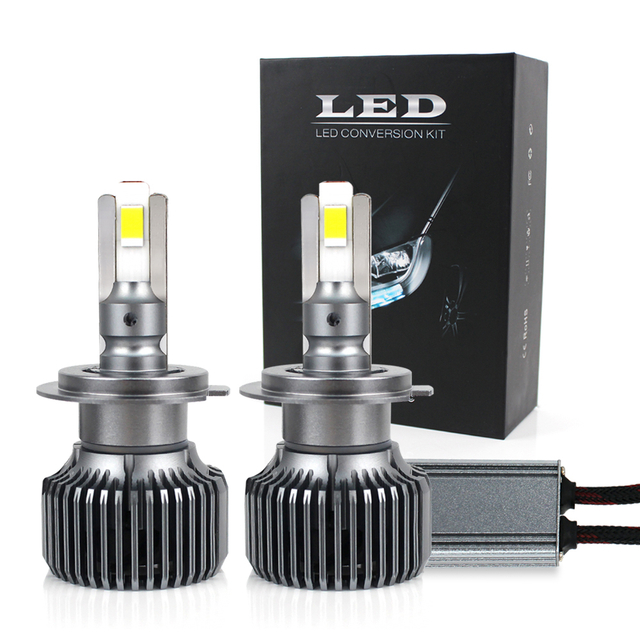 P60 H4 Led Headlight White 130W 25000LM Headlamp