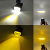 Lens Amber Car Light Running Lights Wireless Control Switch Strobe White Led Front Grille Light Universal Car Eagle Eye Lamp