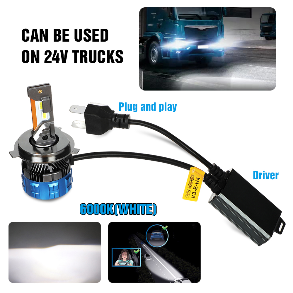 F8 3570 Car Truck LED Headlight Bulbs
