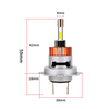 Auto Lighting System R7S H11 360 Led Headlights Bulb 9005 Wireless Headlamp Led Lighting 