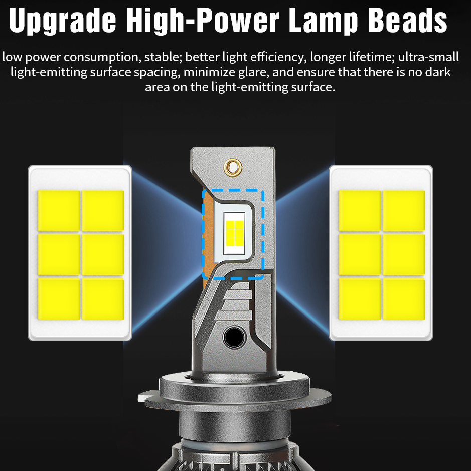 F8 3570 Car Truck LED Headlight Bulbs