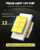 F2S Car Led Head Light Bulb Lamp H4