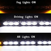22inch 120w White Amber Led Work Light Bar 