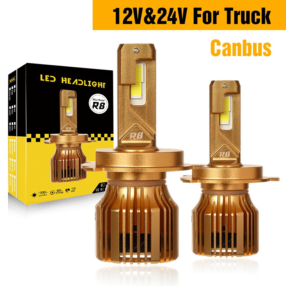 R8 High Power Error Free LED Headlight Bulb