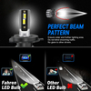 T3 Turbo Led Headlight Bulb 9003 H4 High Low Beam