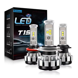 T1S Turbo Led Headlight Kit H4 H7 H11 Hb3 Hb4