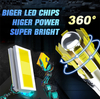 R6S 360 Illuminate Led Headlight H7 H11 9005 9006 H1 H3