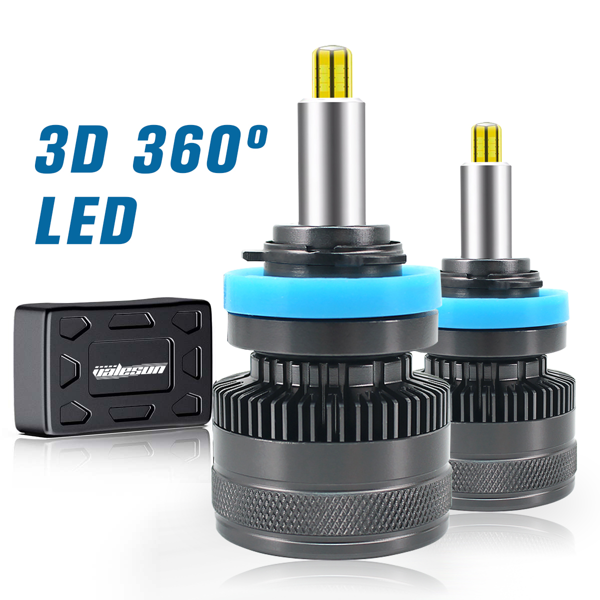 R6S 360 Illuminate Led Headlight H7 H11 9005 9006 H1 H3