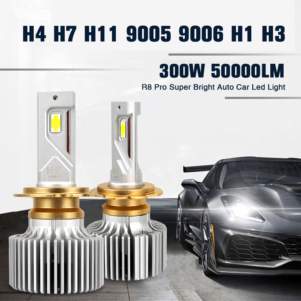 R8 PRO Led Headlight Lamp Kit H4 H7 H11