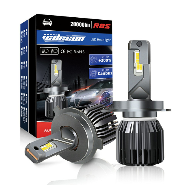 R8S 12V 24V LED Headlight Bulb H4 H7 H11 HB3 HB4