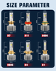 R8 PRO Led Headlight Lamp Kit H4 H7 H11