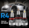 R4 Turbo LED Headlight Kit H4 H7 H11 9005 9006