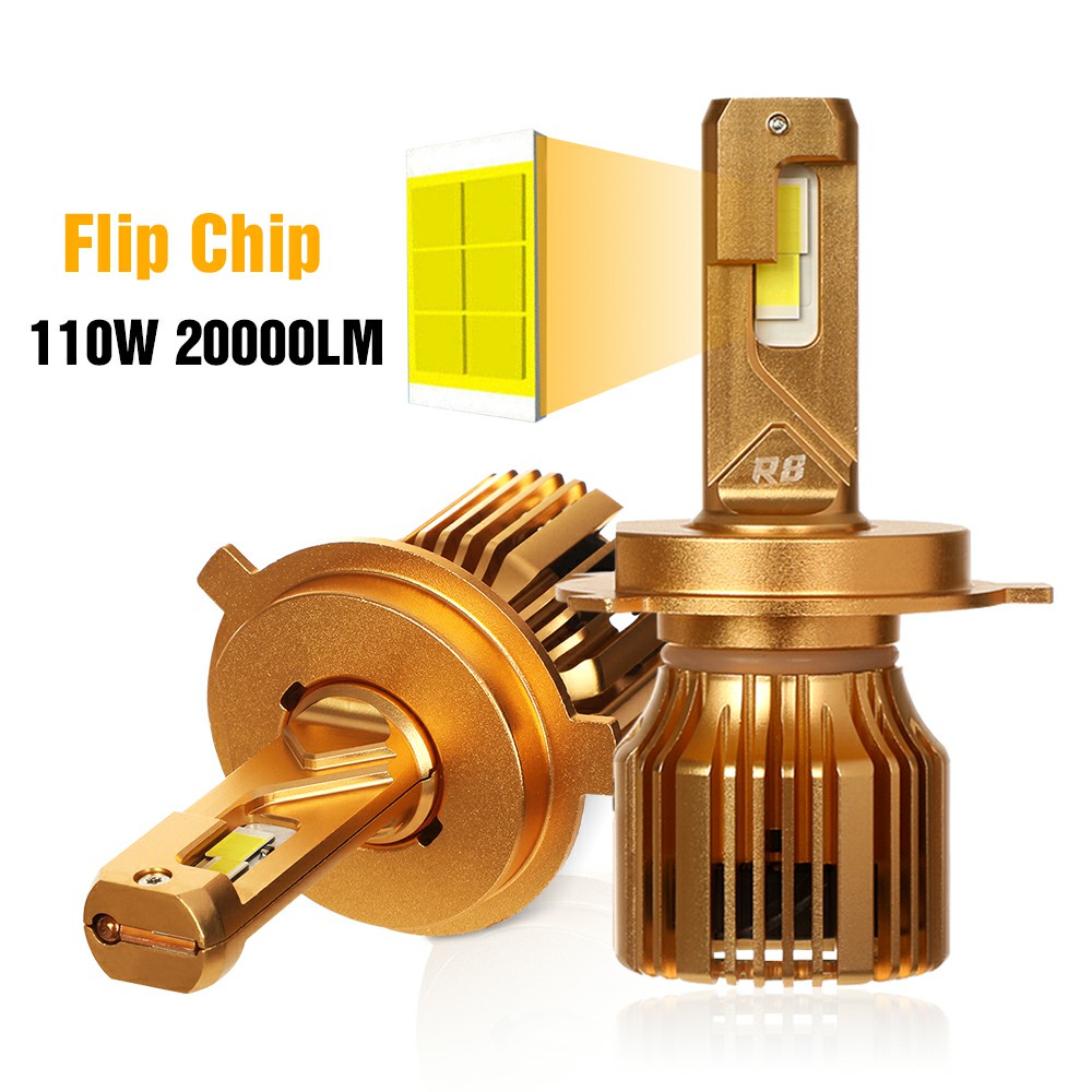 R8 High Power Error Free LED Headlight Bulb